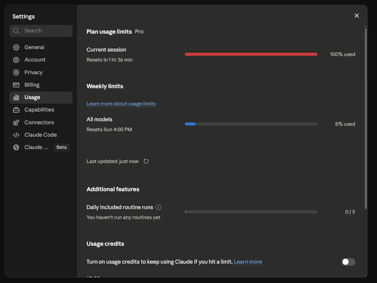 How to See Claude Usage Limit on web, CLI, and mobile apps